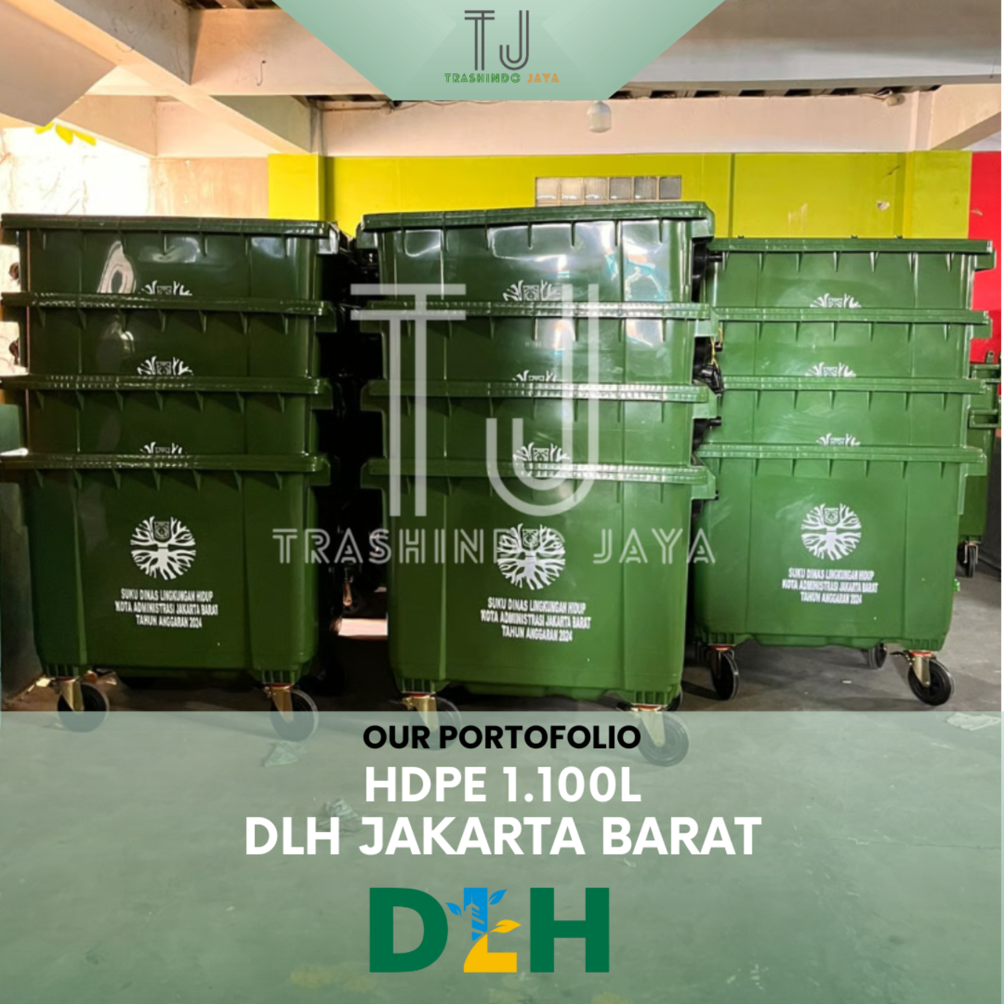 HDPE 1.100L — DLH Jakarta Barat