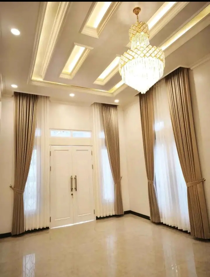 Luxury Bronze Entrance Curtains
