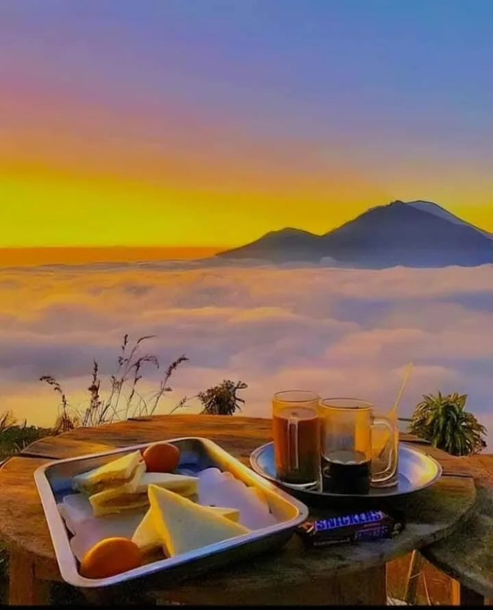 Mountain landscape in Bali