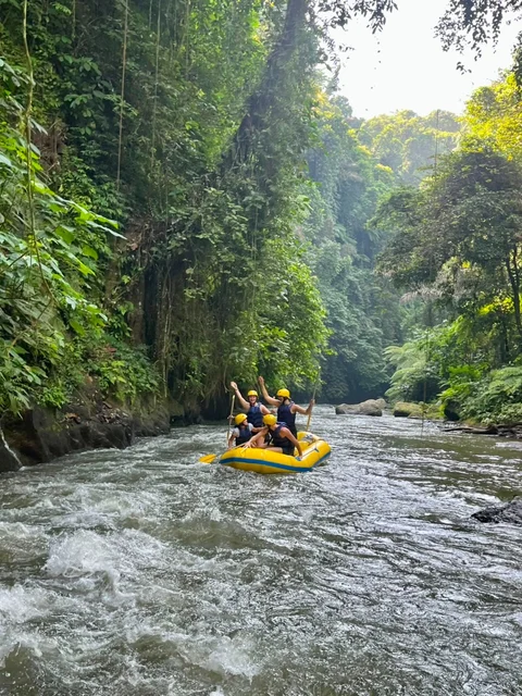 Scenic Rainforest Rafting BNB BALI TRIP