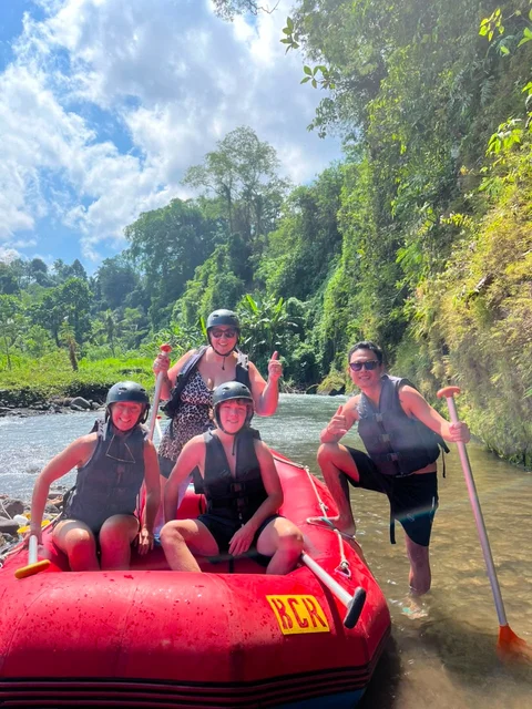 Family Rafting Team BNB BALI TRIP