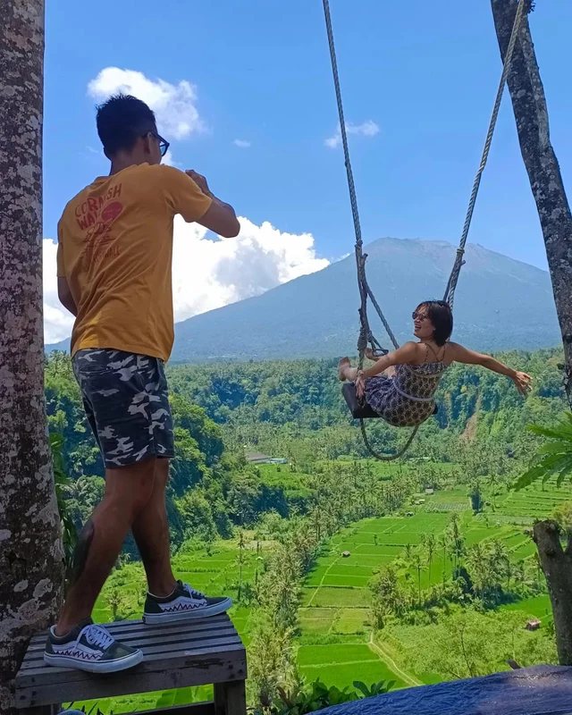 Mount Agung Swing Panorama BNB BALI TRIP