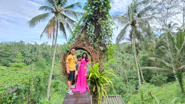 Ubud Birds Nest Photo Spot BNB BALI TRIP