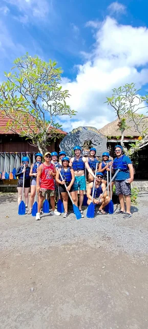 Ayung Rafting Team Departure BNB BALI TRIP