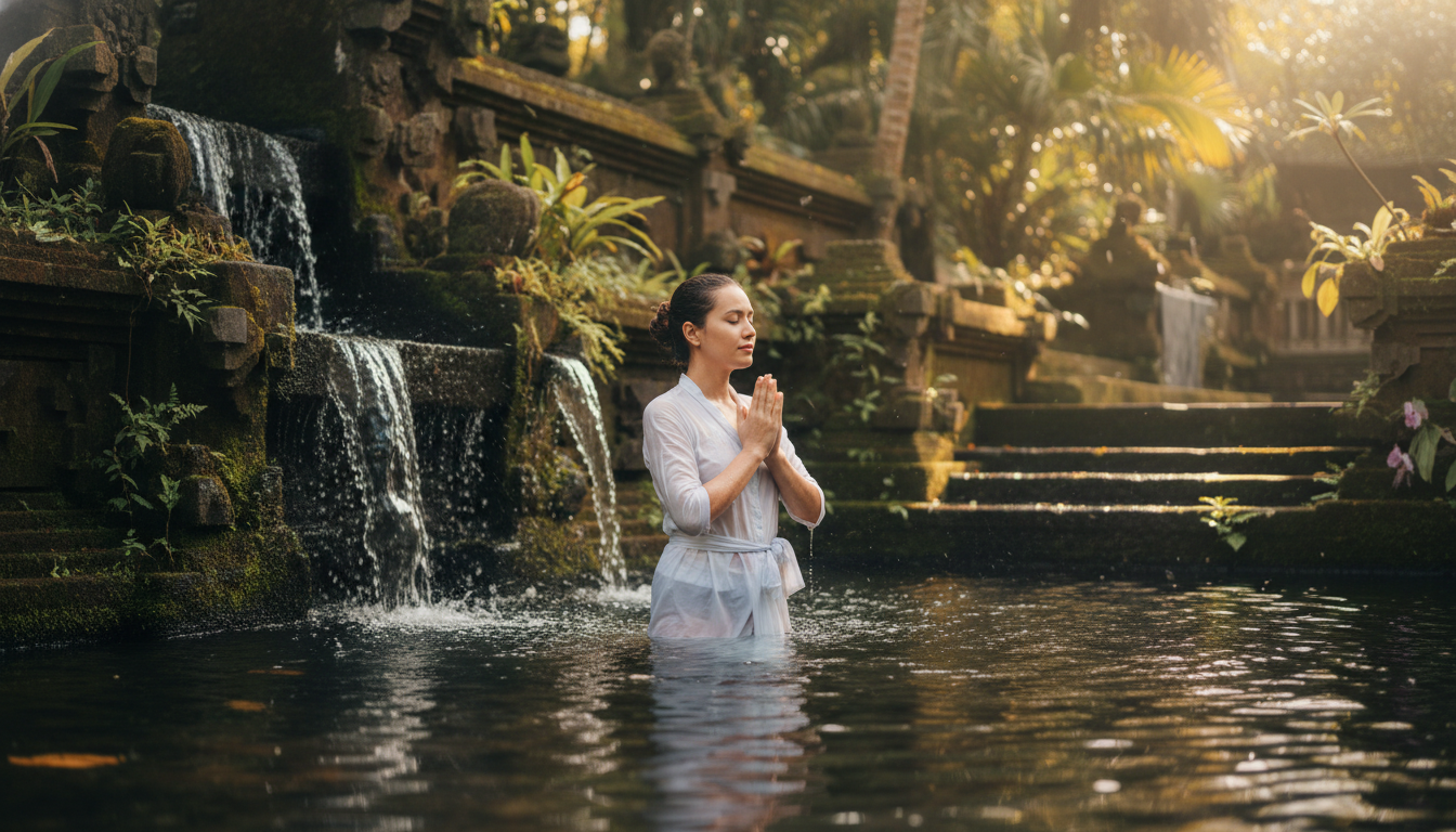 Pengalaman Melukat di Bali: Tradisi Spiritual & Manfaatnya